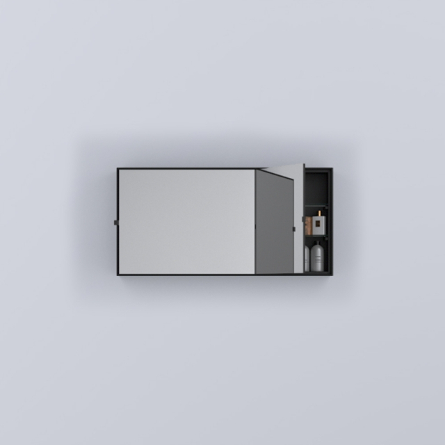 Ceramica Cielo Einfacher Box SPSB horizontaler Containerspiegel für die Wandmontage | Edilceramdesign