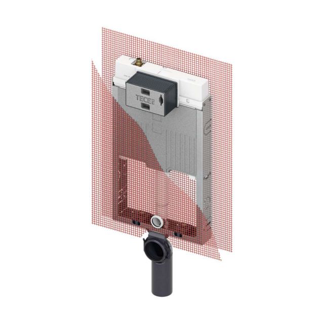 Einbau-Spülkasten Hängende Toilette 8cm Tecebox 9370501 | Edilceramdesign