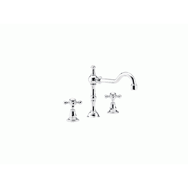 THG Paris 1900 G25-2151 3-Loch-Bidet-Standbatterie | Edilceram Design