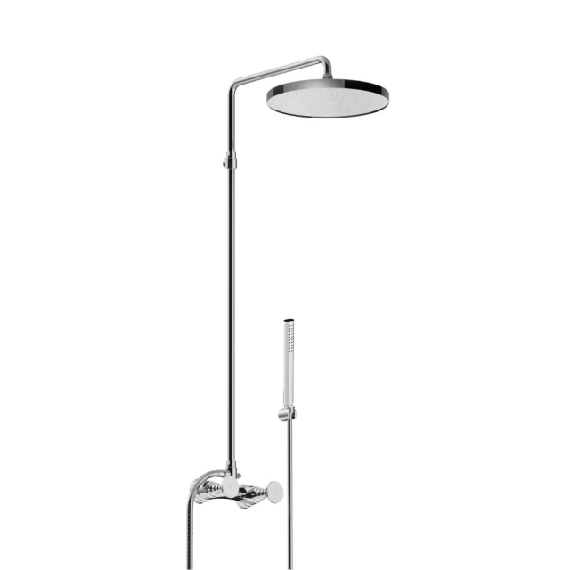 Wandmontiertes Dusch-Set Stella Titian 3283301TB304 | Edilceram Design