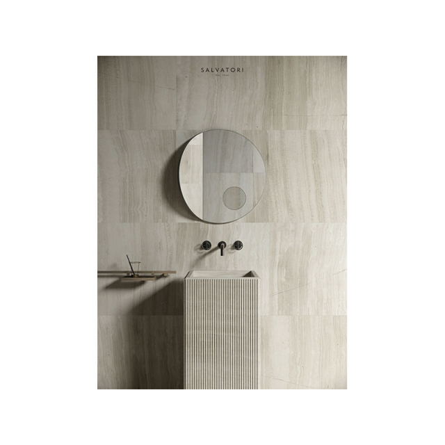 Salvatori Freistehender Waschtisch der Kollektion Adda, quadratisch | Edilceram Design