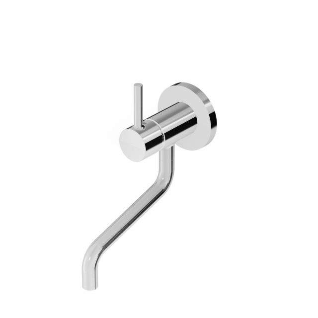 Zucchetti Pan S ZPA415-Chrom Einhebel-Spültischarmatur mit Schwenkauslauf | Edilceram Design