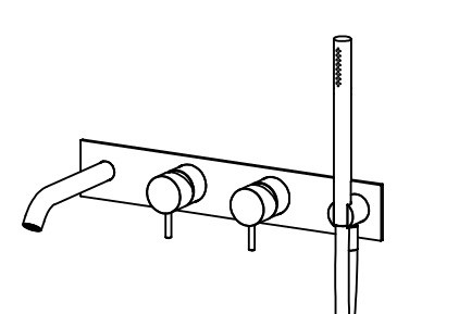 Badewannen-Armaturen Cea Design